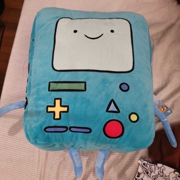 ADVENTURE TIME WITH FINN & JAKE 13’" BMO BEEMO PLUSH TOY PILLOW - Picture 7 of 7